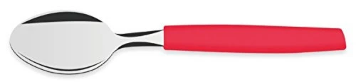 TRAMONT COLHER PARA MESA INOX MUNIQUE VERMELHA