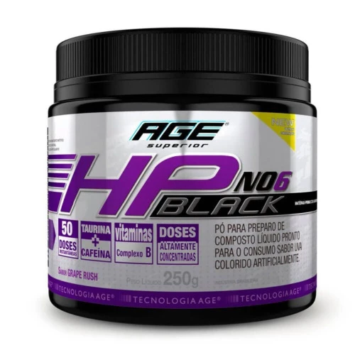 HP BLACK NO6 ARCTIC FRUIT PUNCH 250G