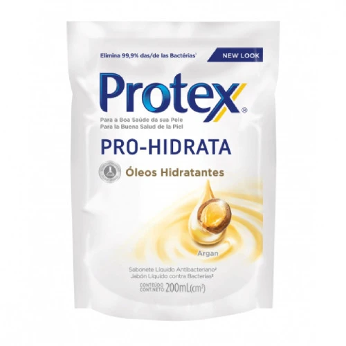 REFIL SABONETE LÍQUIDO PROTEX PRO HIDRATA ARGAN 200ML