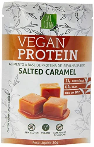 VEGAN PROTEIN CARAMELO SACHE EAT CLEAN 30G