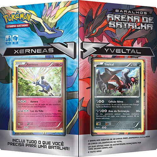 JOGO POKÉMON DECK ARENA DE BATALHA XY COPAG