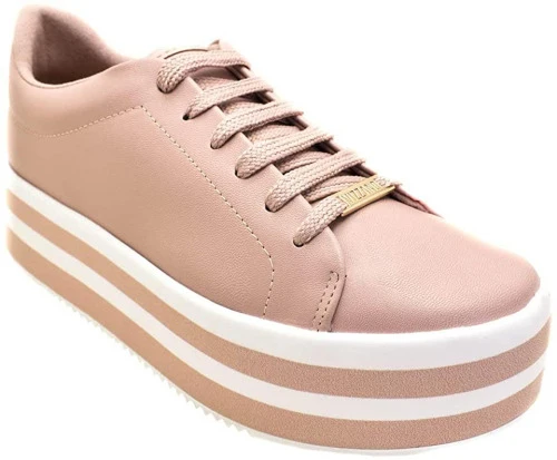 TÊNIS VIZZANO PLATAFORMA LISTRADO FEMININO