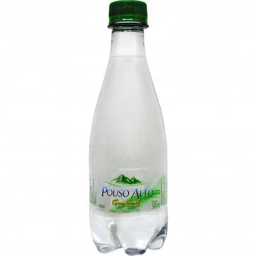 ÁGUA MINERAL COM GÁS POUSO ALTO GOURMET 340ML