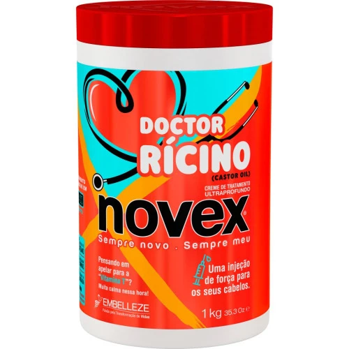 CREME DE TRATAMENTO ULTRAPROFUNDO NOVEX DOCTOR RACINO POTE 1KG