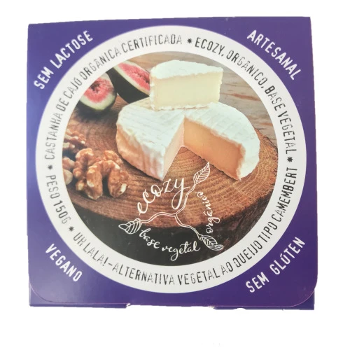 QUEIJO VEGETAL TIPO CAMEMBERT UHLALA ECOZY 150G