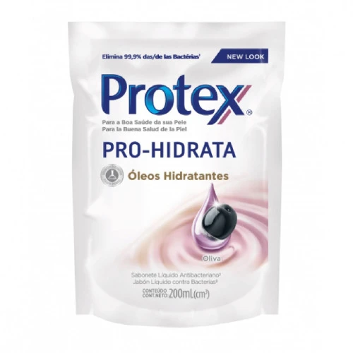REFIL SABONETE LÍQUIDO PROTEX PRO HIDRATA OLIVA 200ML