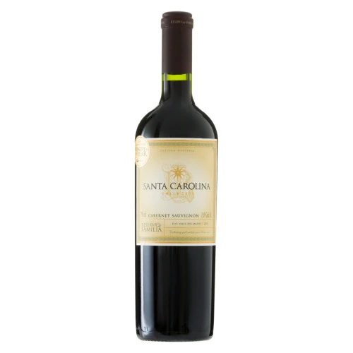 VINHO CHILENO TINTO CABERNET SAUVIGNON RESERVA DE FAMÍLIA SANTA CAROLINA GARRAFA 750ML