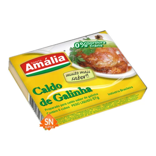 CALDO SANTA AMALIA 57GR GALINHA