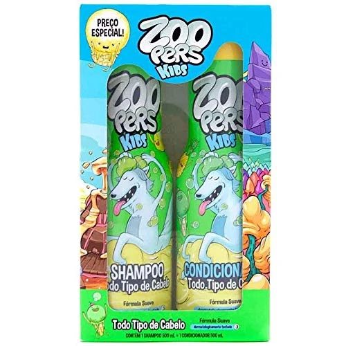 KIT ZOOPERS 500ML SH COND CAB MISTOS