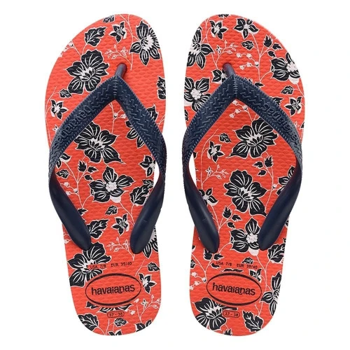 SANDALIA HAVAIANAS COLOR FLORAL MORANGO 2162 1P
