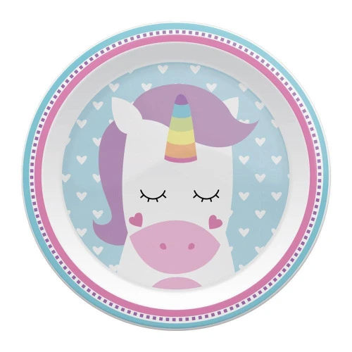 PRATINHO RASO - ANIMAL FUN - UNICÓRNIO - BUBA