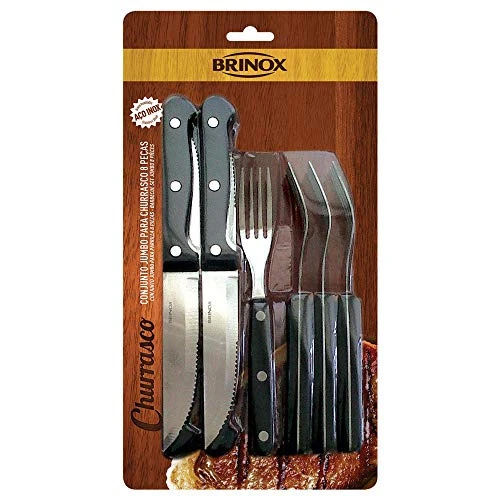 CJ CHURRASCO BRINOX 8PCS