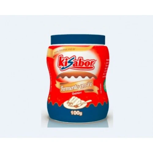 FERMENTO PÓ KISABOR 100G TRADICIONAL
