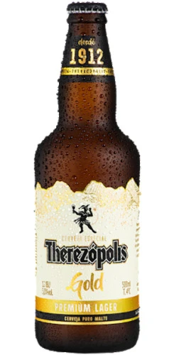 CERVEJA THEREZOPOLIS 500ML GOLD LAGER