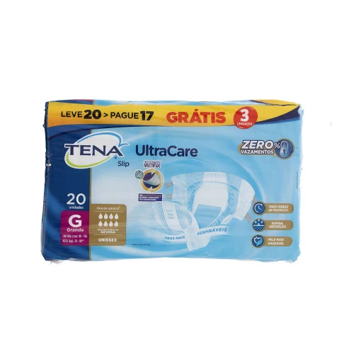 FRALDA TENA SLIP ULTRA LV20 PG17 G