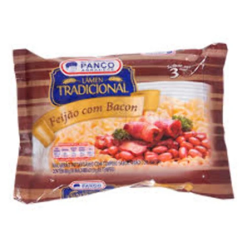 MACARRÃO INST PANCO TRADICIONAL FEIJÃO COM BACON