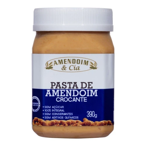 PASTA AMENDOIM CROCANTE AMENDOIM CIA 390G