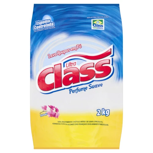 LAVA ROUPAS EM PÓ SUAVE ULTRA CLASS PACOTE 2KG
