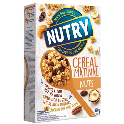 CEREAL MATINAL NUTS NUTRY 280G