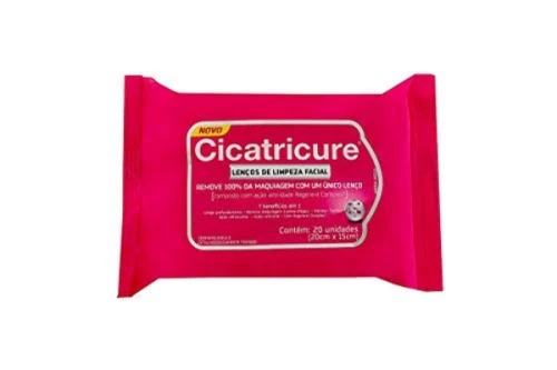 LENÃO UMEDECIDO SACHE CICATRICURE COM 20 UNIT