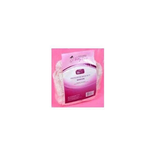 PROTETOR DESCARTAVEL PARA BACIA MANICURE COM 50 UNIDADES VILTY CARE