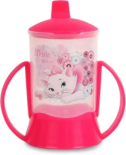 MULTI COPO 200ML COM ALÇA E TAMPA BLISTER DISNEY BABY GO ROSA