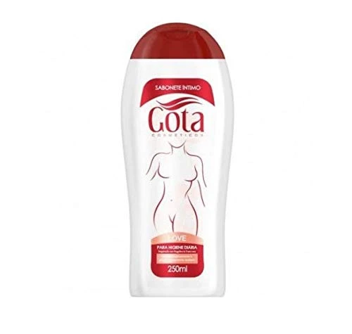 SABONETE LÍQUIDO ÍNTIMO GOTA DOURADA 250ML LOVE UNIT