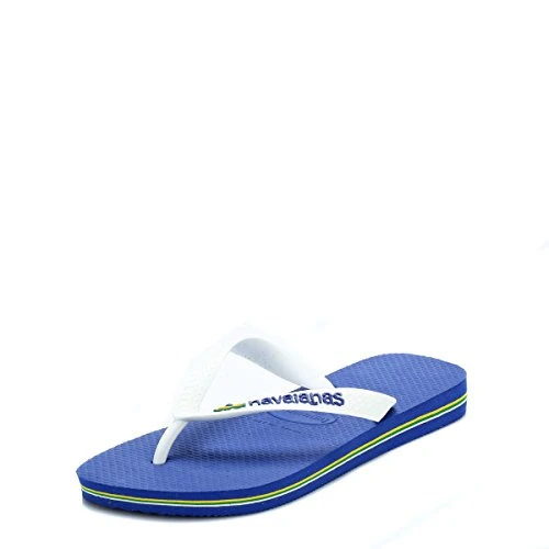 SANDALIA HAVAIANA BRASIL LOGO AZUL NAVAL