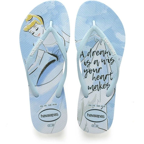 SAND HAVAIANAS SLIM PRINCESAS AZUL 37 38