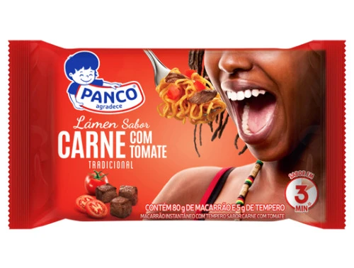 MACARRÃO INST PANCO TRADICIONAL CARNE COM TOMATE