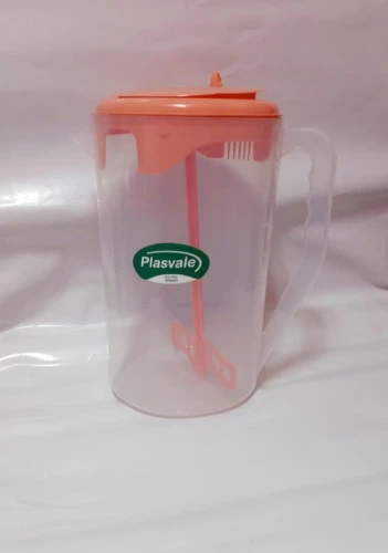 JARRA COM MEXEDOR COR CORAL