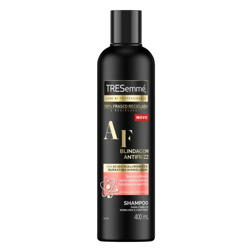 SHAMPOO TRESEMMÉ BLINDAGEM ANTIFRIZZ FRASCO 400ML