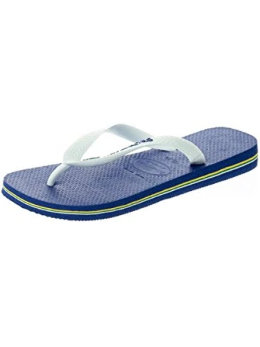 SANDALIA HAVAIANA BRASIL LOGO AZUL NAVAL