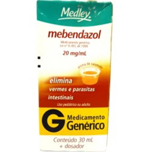 MEBENDAZOL 20 MG ML SUSPENSÃO ORAL MEDLEY GENÉRICO