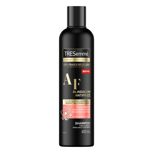 SHAMPOO TRESEMMÉ BLINDAGEM ANTIFRIZZ FRASCO 400ML