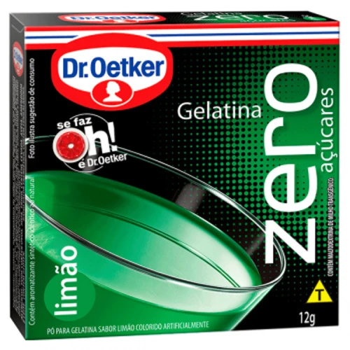 GELATINA PÓ DR OETKER ZERO 12G LIMÃO