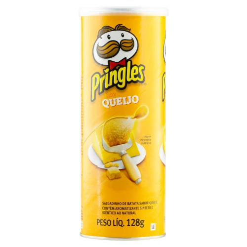 SALGADINHO DE BATATA QUEIJO PRINGLES TUBO 128G