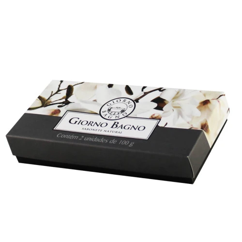 KIT COM 2 SABONETES GIORNO BAGNO FLORES 100G CADA