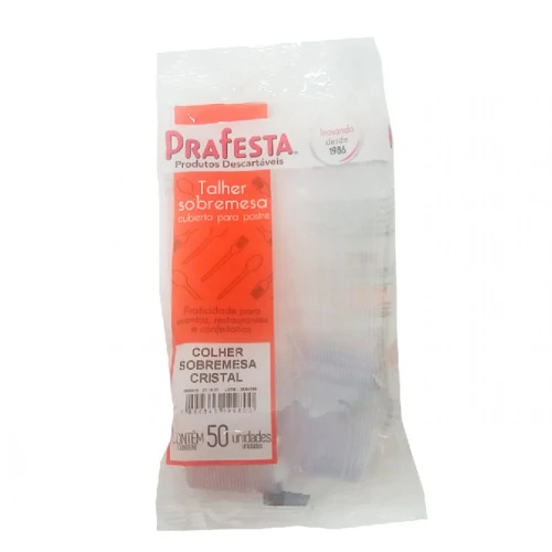 PRAFESTA TALHER SOBREMESA COM 50 CRISTAL 9980