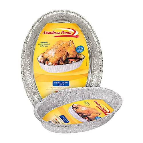 ASSADEIRA KIKO 4000LT ALUMÍNIO