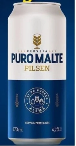 CERVEJA CIDADE IMPERIAL 473ML LATA PURO MALTE
