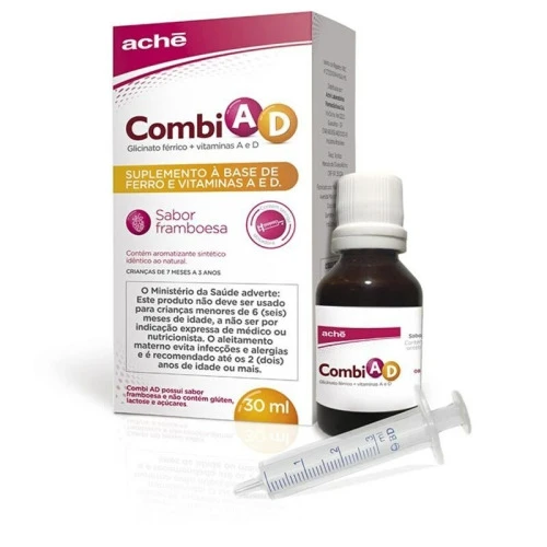 SUPLEMENTO COMBI AD 30ML SOLUÇÃO ACHÈ