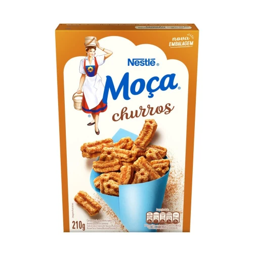 CEREAL MATINAL MOÇA CHURROS 210G
