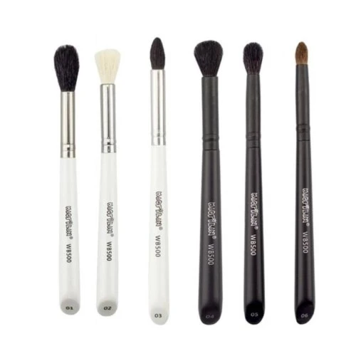 KIT MAQUIAGEM MACRILAN PINCEL PROSISSIONAL ESFUMAR E ILUMINAR WB500 1UN