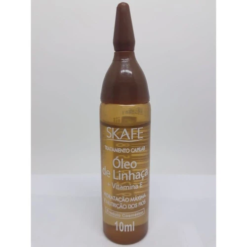 AMPOLA SKAFE 10ML ÓLEO LINHAÇA VITAMINA