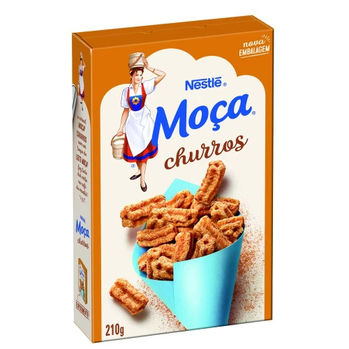 CEREAL MATINAL NESTLÉ MOÇA 210G CHURROS
