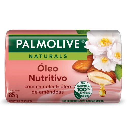 SABONETE EM BARRA PALMOLIVE NATURALS ÓLEO NUTRITIVO 85G