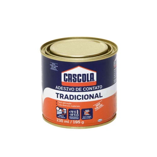 CASCOLA TRADICIONAL SEM TOLUOL COLA DE CONTATO DE ALTA RESISTÊNCIA ADESIVO DE CONTATO DE SECAGEM RÁP