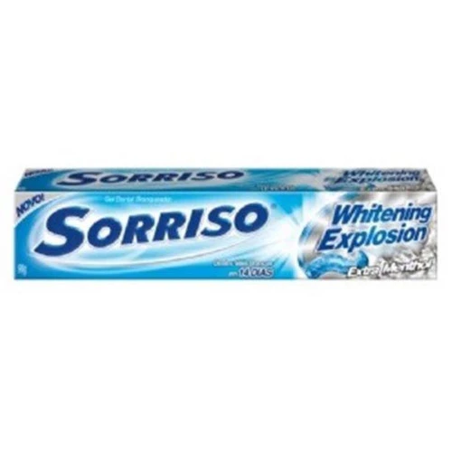 CD SORRISO WHITENING MENTOL 12X CREME DENTAL SORRISSO EXTRA MENTHOL