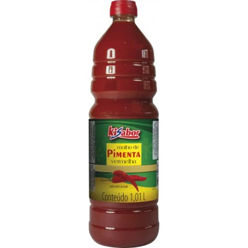 MOLHO PIMENTA KISABOR 1 01L VERMELHA
